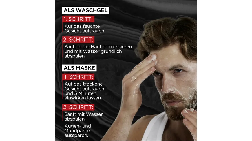 L'oréal Men Expert Waschgel PURE CARBON 100 ml