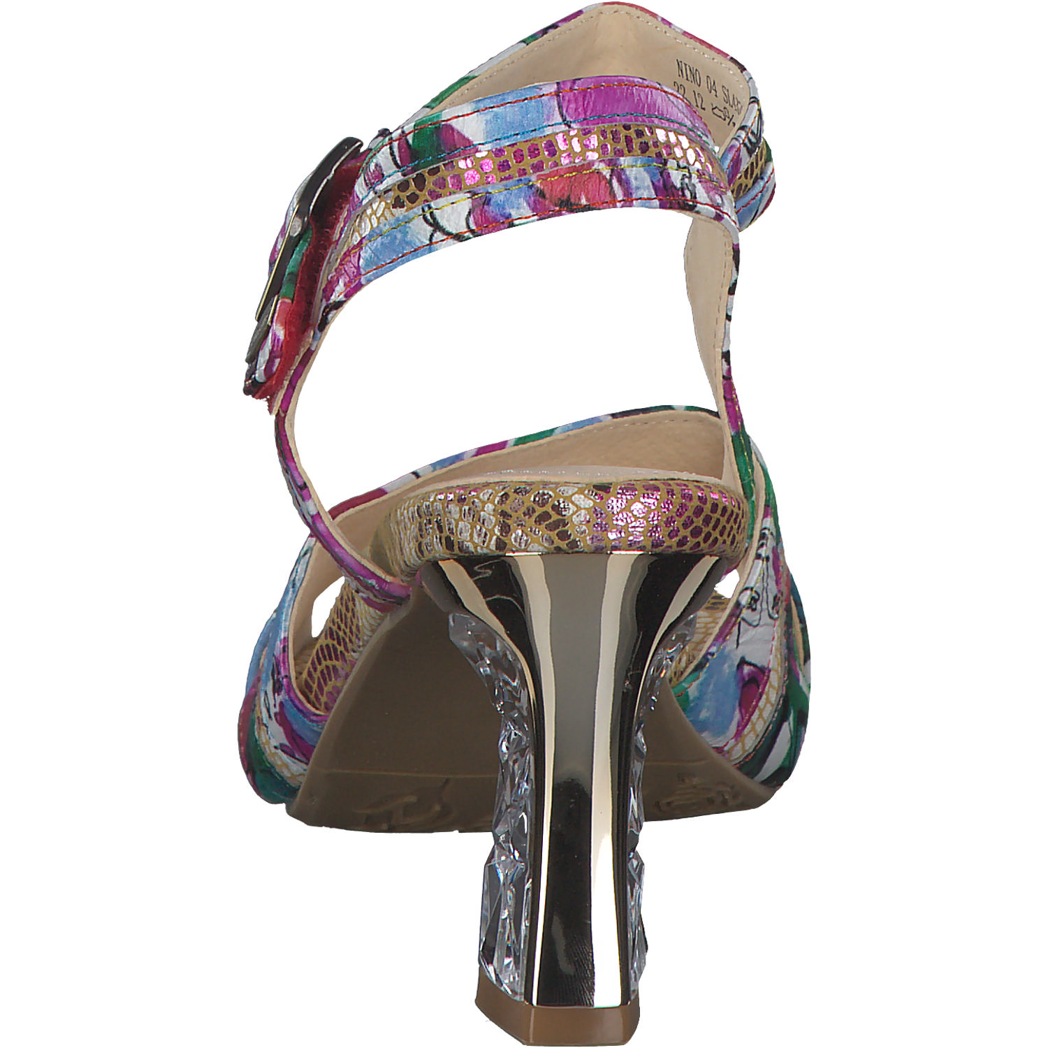 Laura Vita Nino 04, Plateau-Sandaletten, Damen, fuchsia
