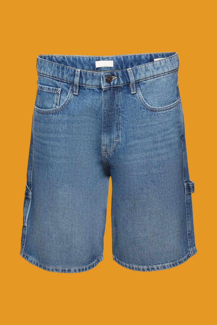 Locker geschnittene Jeansshorts