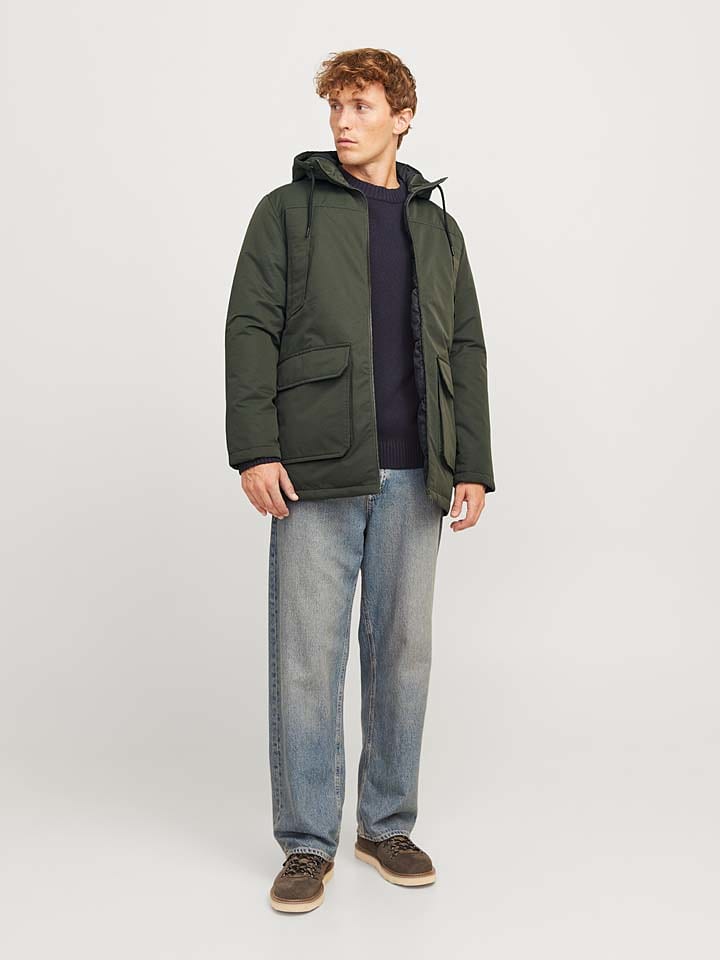 Jack & Jones Parka in Khaki günstig kaufen