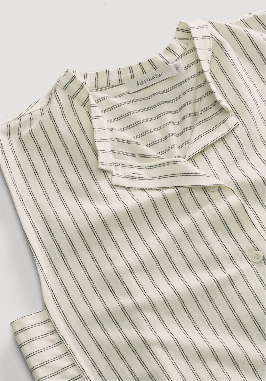 Jersey-Bluse aus reiner Bio-Baumwolle