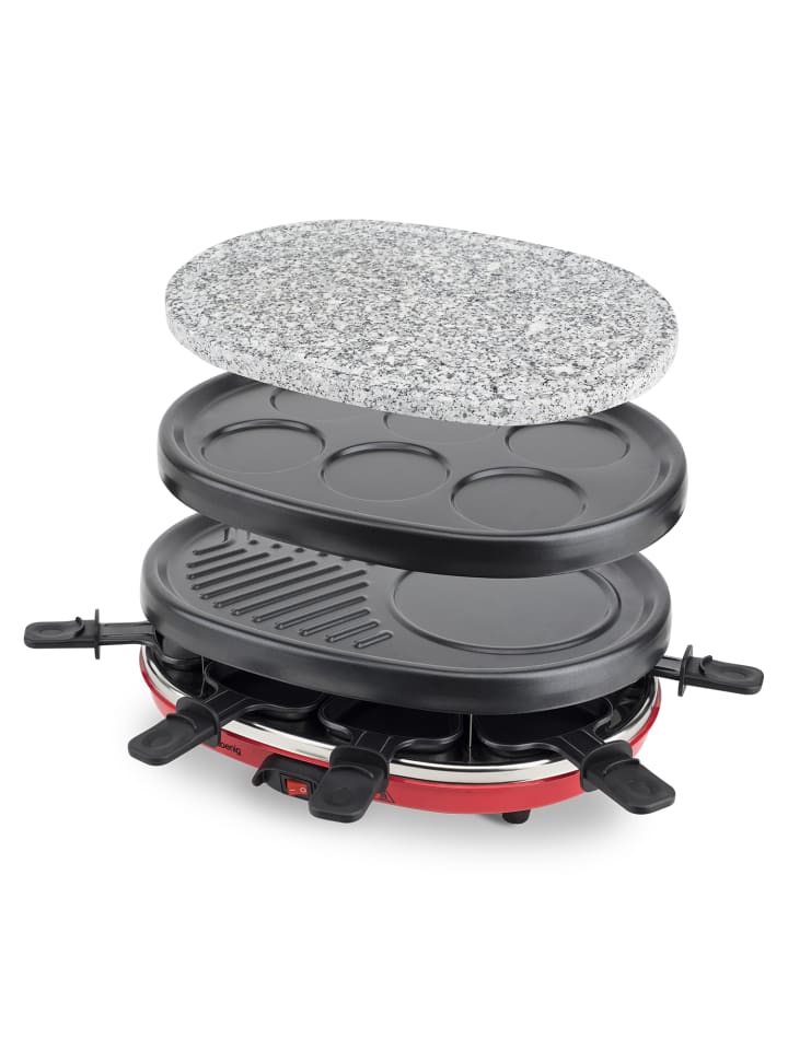 HKoenig Raclette RP412 in Schwarz günstig kaufen onesize