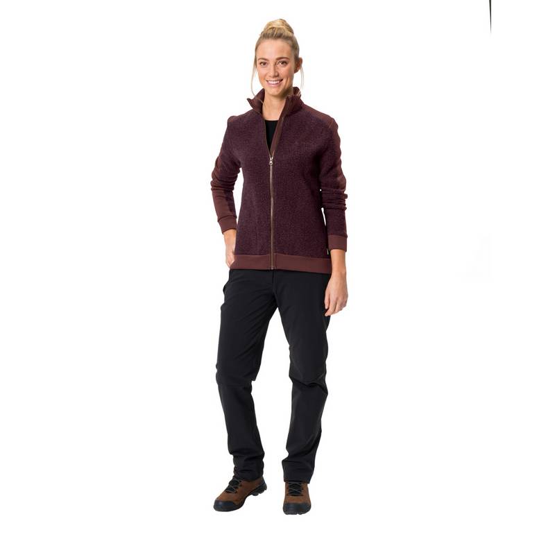VAUDE Women's Skomer Wool Fleece Jacket Outdoorjacke Damen