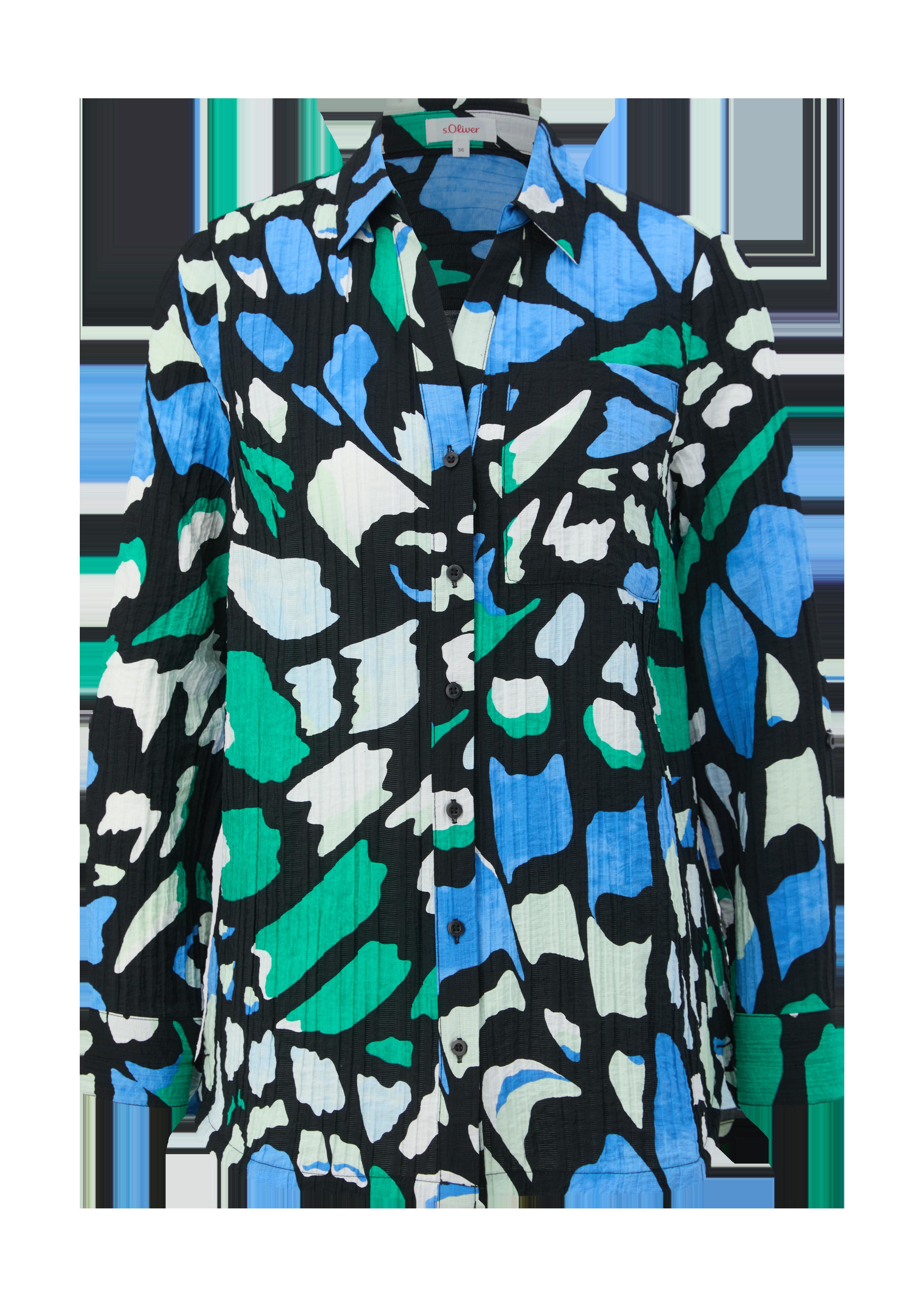 Longbluse aus Viskosemix  2128371-99B0