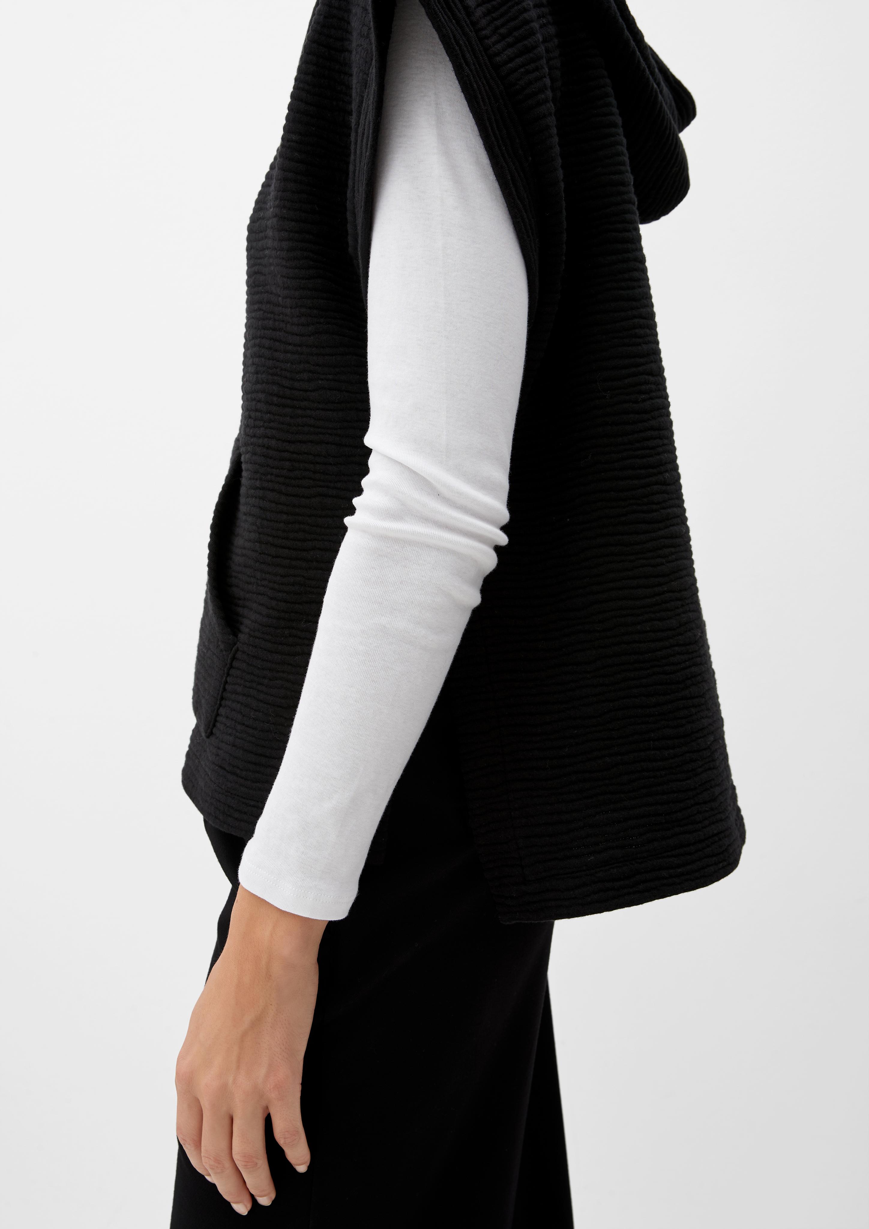Kurzarmhoodie mit Kängurutasche  2126065-9999