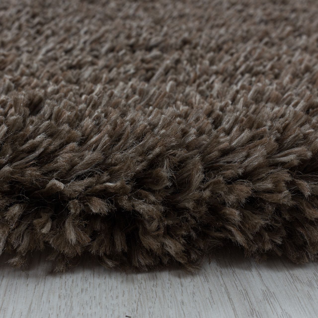 Ayyildiz Teppich, FLUFFY 3500, BROWN, 80 x 250 cm