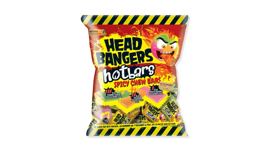 HEAD BANGERS Hot Bars Kaubonbon Mix 180 g