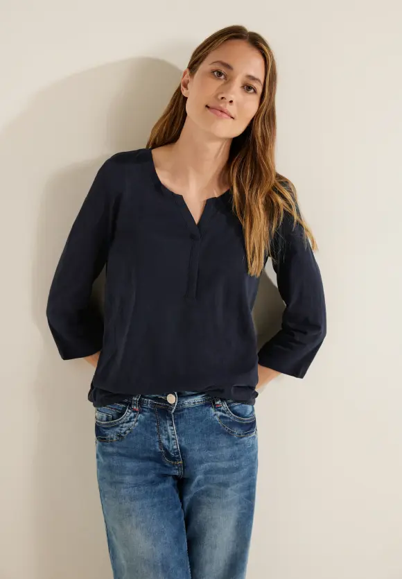 CECIL Tunikashirt in Unifarbe