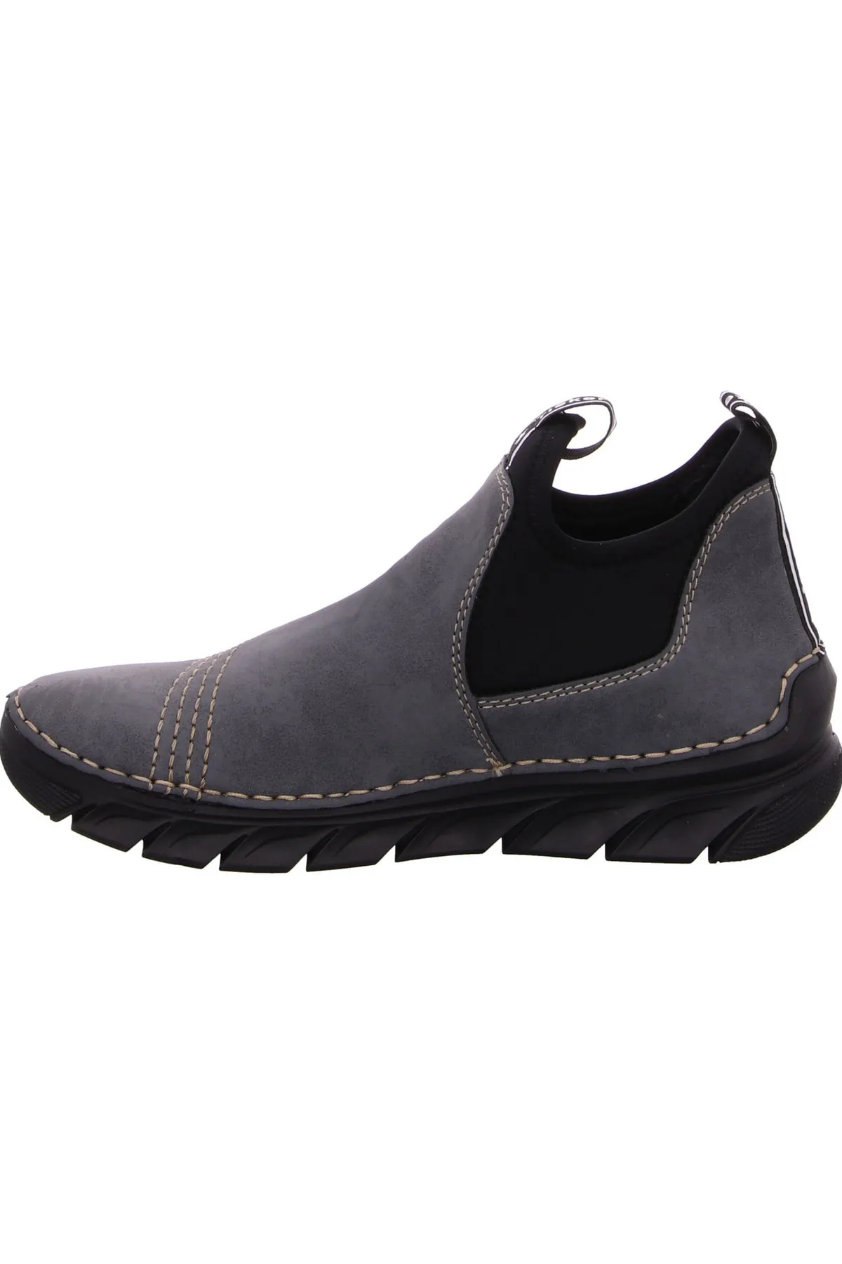 Rieker  Stiefelette - Blau - Flacher Absatz