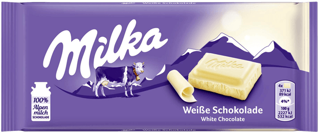 Milka Tafel Weiße Schokolade