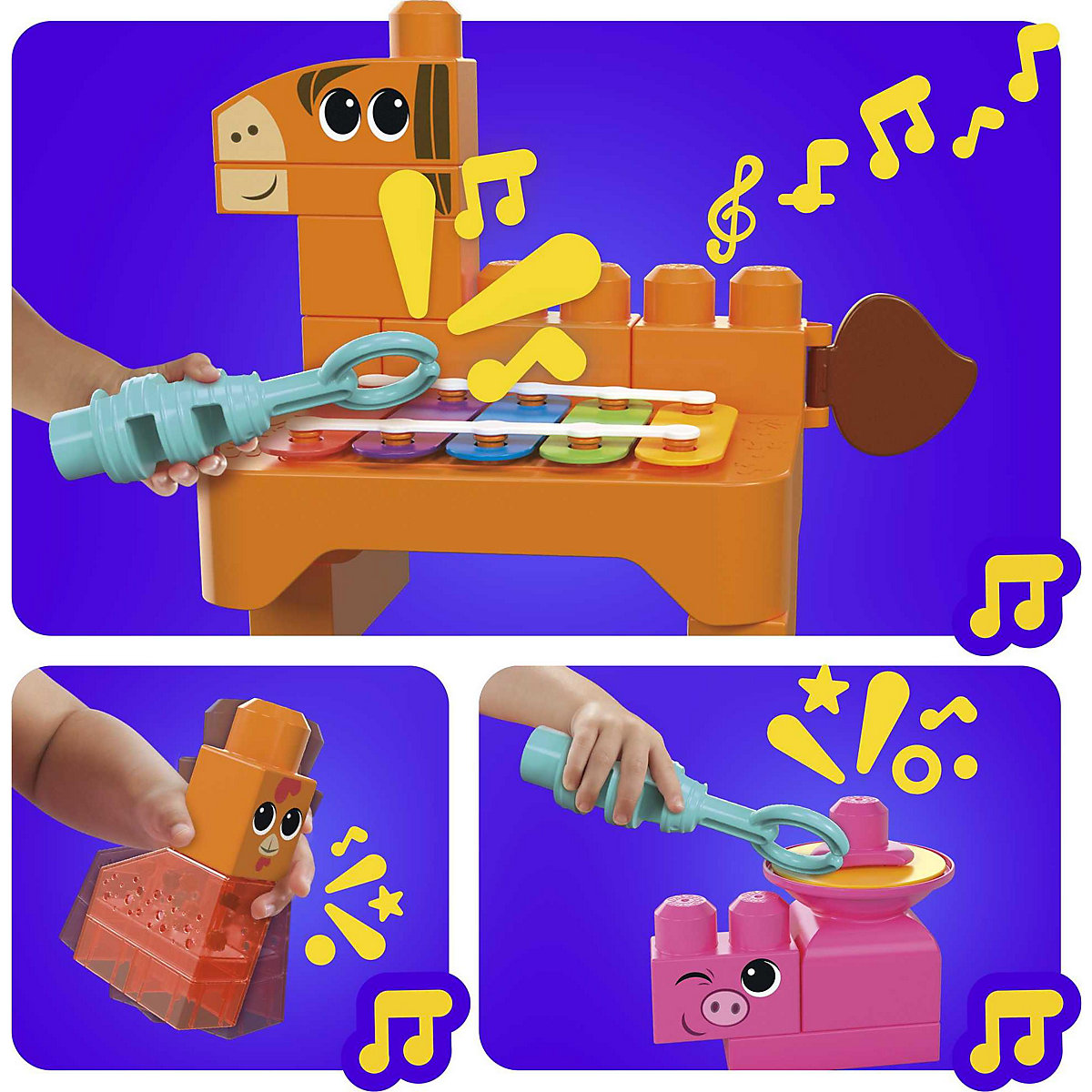 MEGA BLOKS Musikspaß Bauernhoftiere