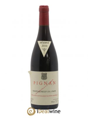 Châteauneuf-du-Pape Pignan Emmanuel Reynaud  2010 - Lot de 1 Bouteille
