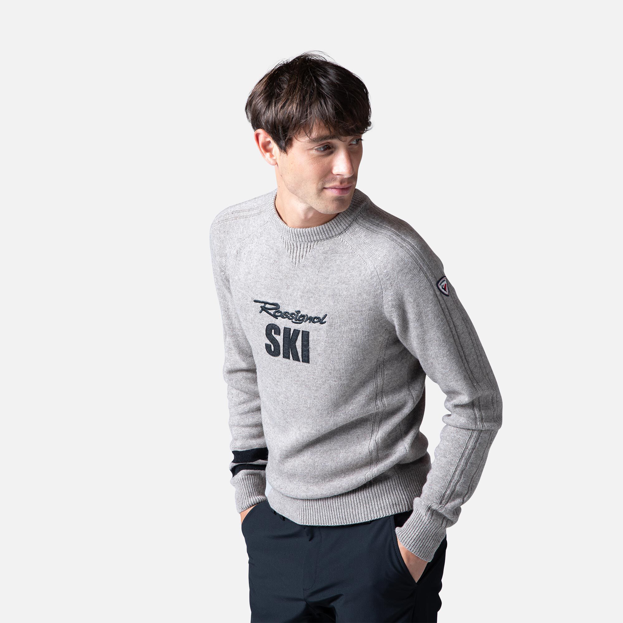 Pull en maille Signature homme