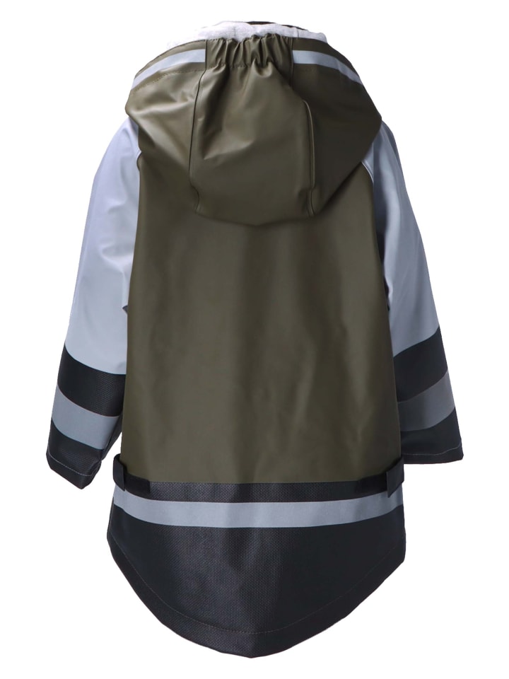 Sterntaler Funktions-Regenjacke ungefüttert uni in dunkelgrün günstig kaufen