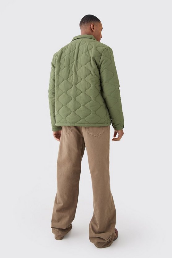 Gesteppte Jacke mit Kragen