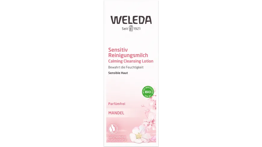 WELEDA MANDEL Sensitiv Reinigungsmilch 75 ml