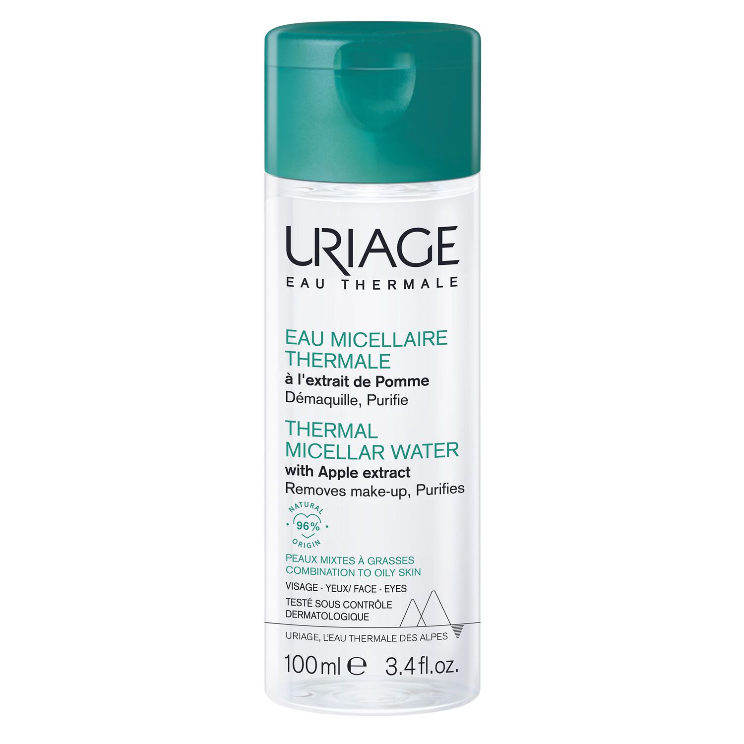Uriage Eau Micellaire Thermale Peaux Mixtes à Grasses