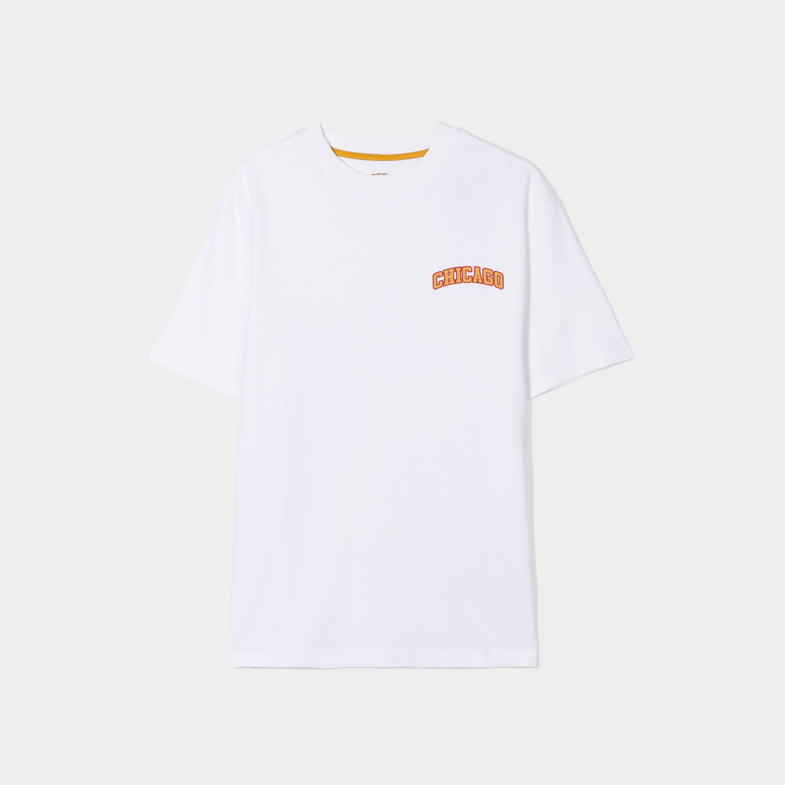T-shirt oversize manches courtes Creeks blanc homme | La Halle