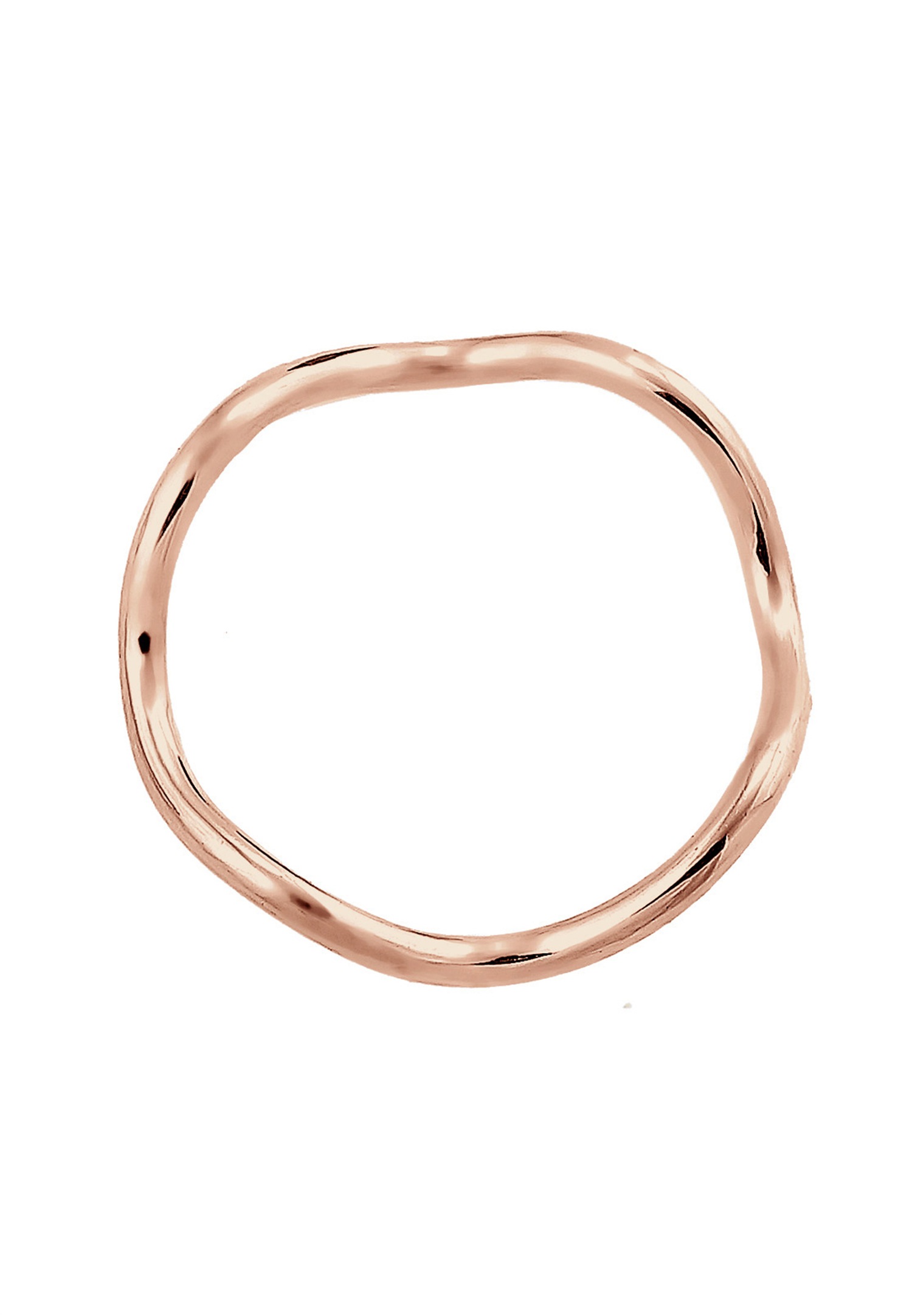 Minimalistyczny trend Elli Women's Geometric Waves w srebrze próby 925