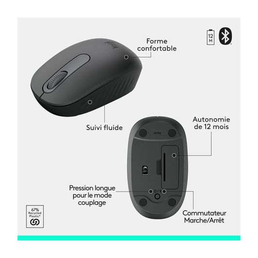 Pachet tastatură wireless LOGITECH MK250