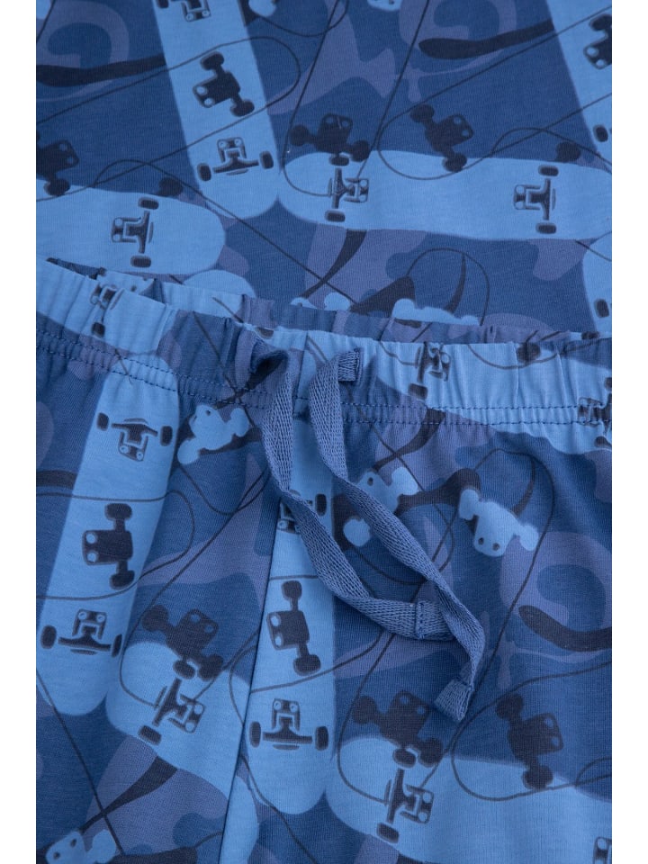Coccodrillo Jungen-Pyjama in blau günstig kaufen