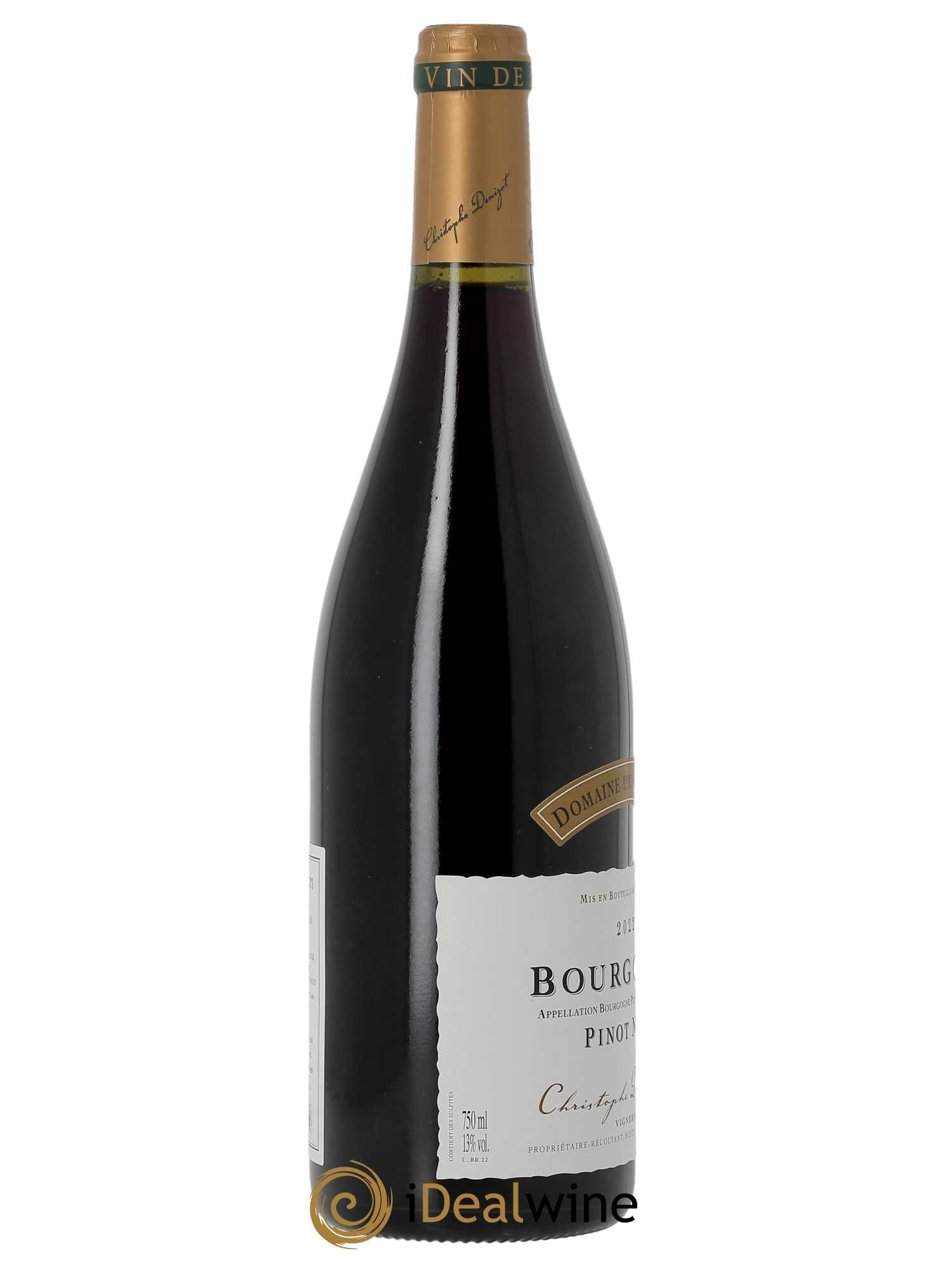 Bourgogne Pinot Noir Domaine des Moirots  2022 - Lot de 1 Bouteille