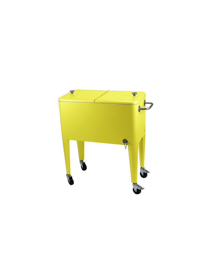 Beachtrekker Kailua Cooler - Kühlbox, Kühlwagen, Getränkekühler, Gelb günstig kaufen onesize