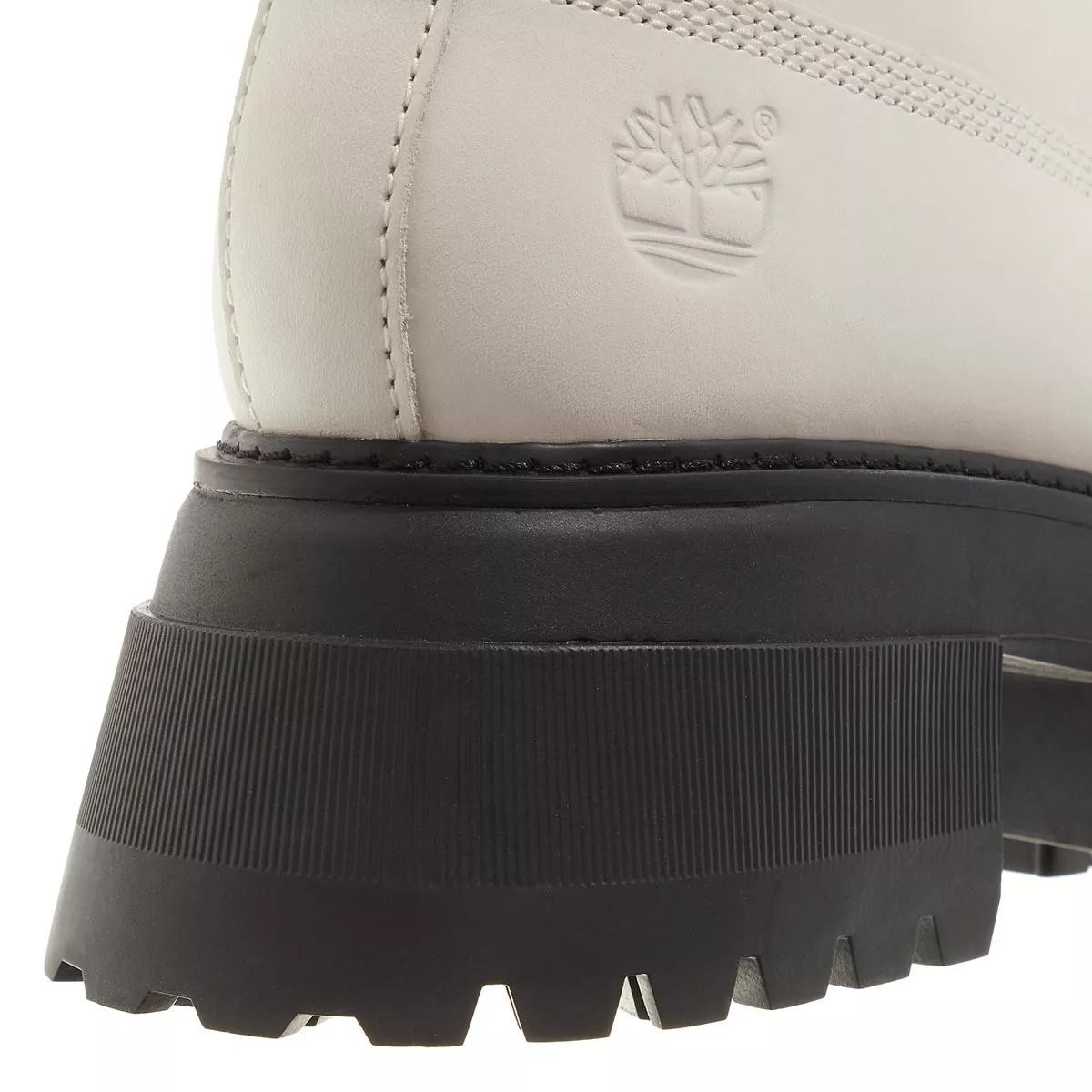 TIMBERLAND Stiefeletten weiss Schnürstiefel