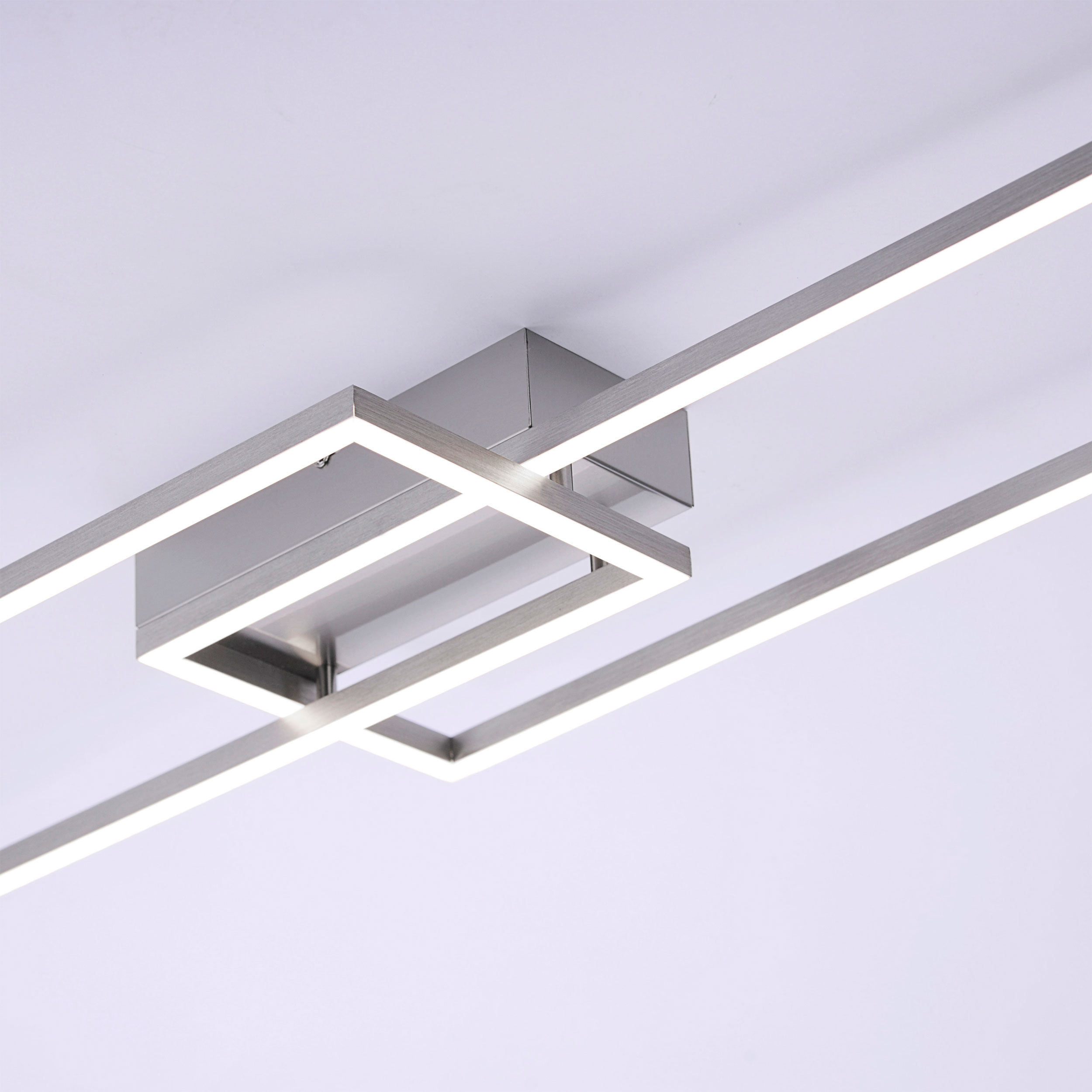 JUST LIGHT.LED-Deckenleuchte 2flg