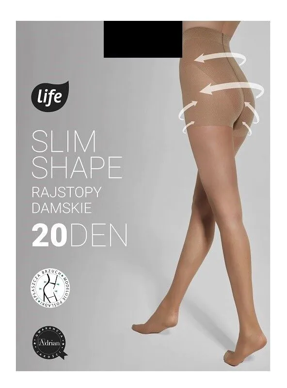 Хулахопке Life Slim Shape, 20 денера, величина 3, црне