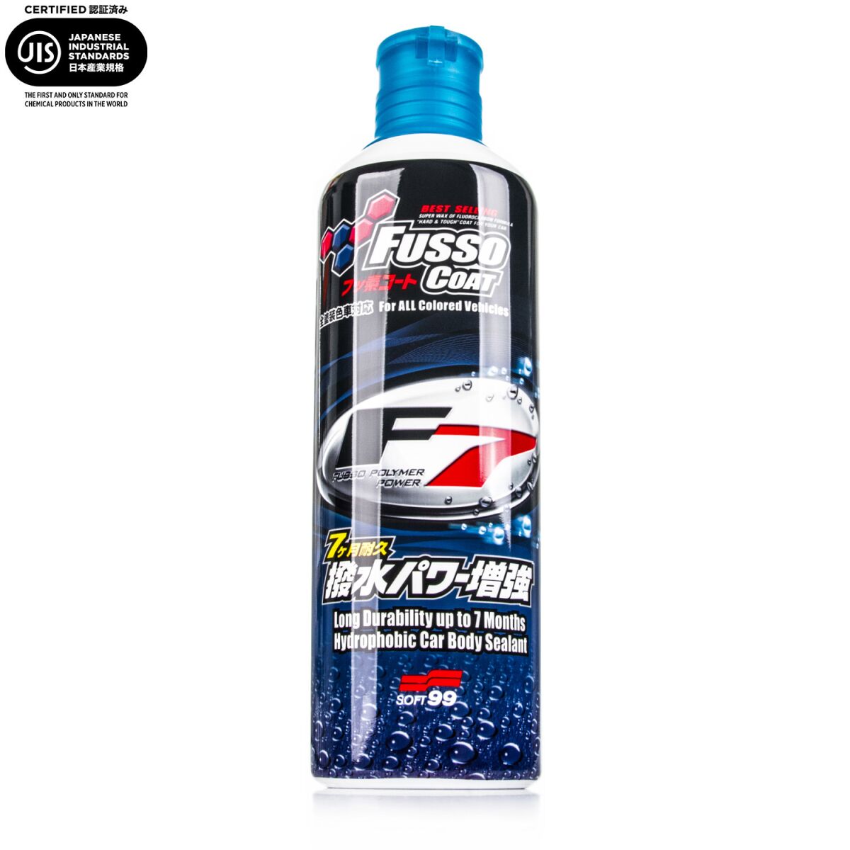 Soft99 Fusso Coat F7 All Colours flüssiges Autowachs 300ml