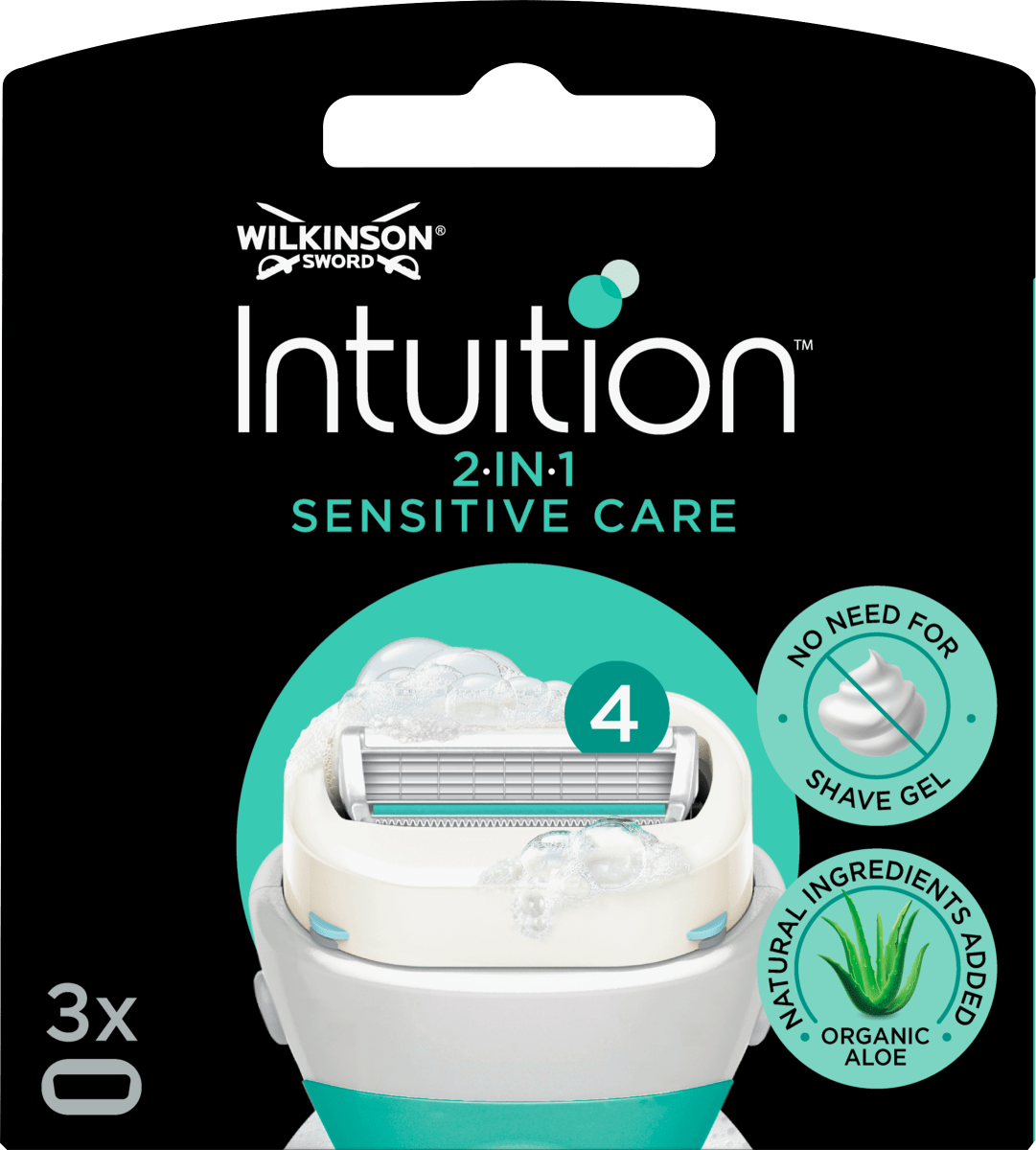 Rasierklingen, Intuition Sensitive Care, 3 St