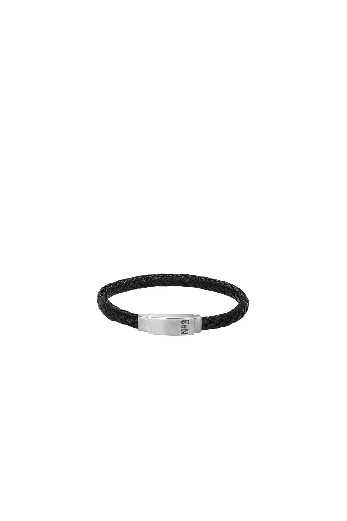 N 3 Bracelets Homme couleur marron