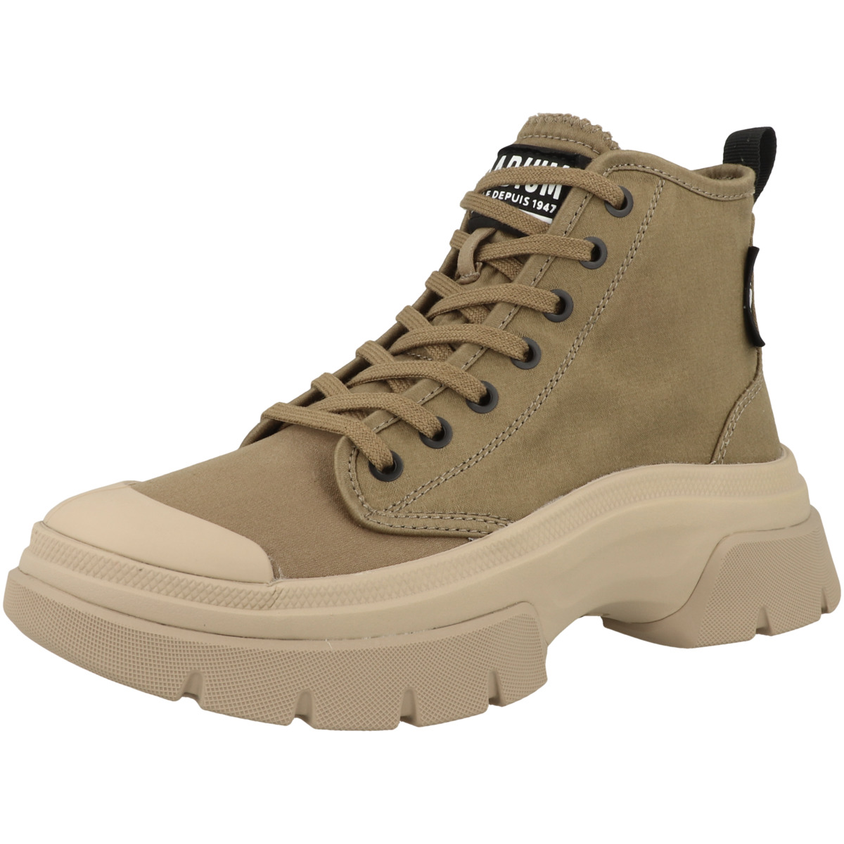 Palladium Pallawave Schnürboots hellbraun