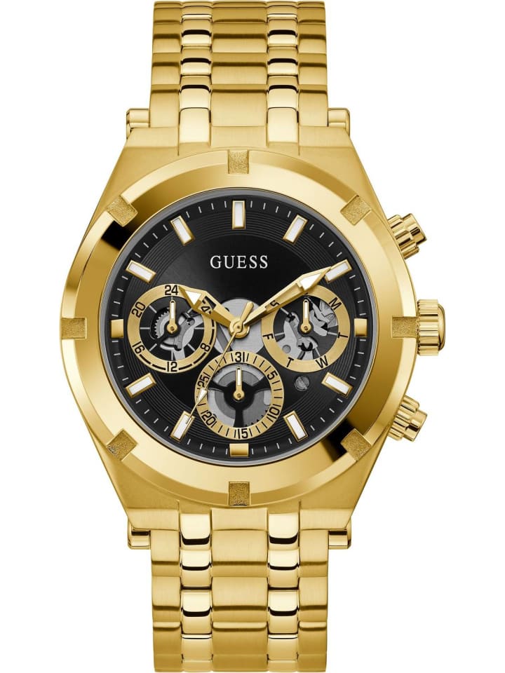 Guess Guess Herrenuhr Continental in gold günstig kaufen onesize