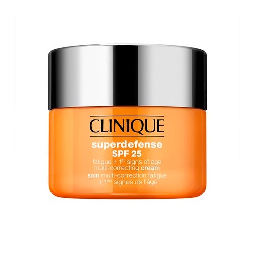 Clinique Superdefense Fatigue + 1st Signs Age мултикорективна крема SPF 25 за тип коже 1/2 50 мл