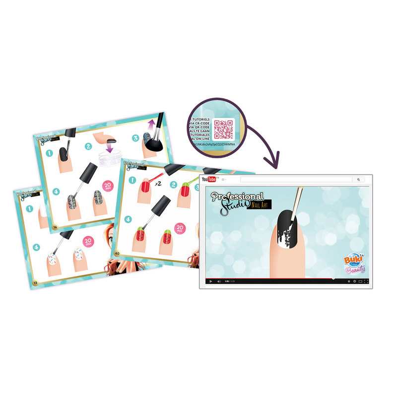 Coffret de vernis à ongles Nail art Buki