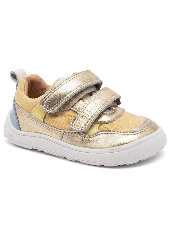 bisgaard Lauflernschuhe in Gold/ Gelb/ Hellblau günstig kaufen