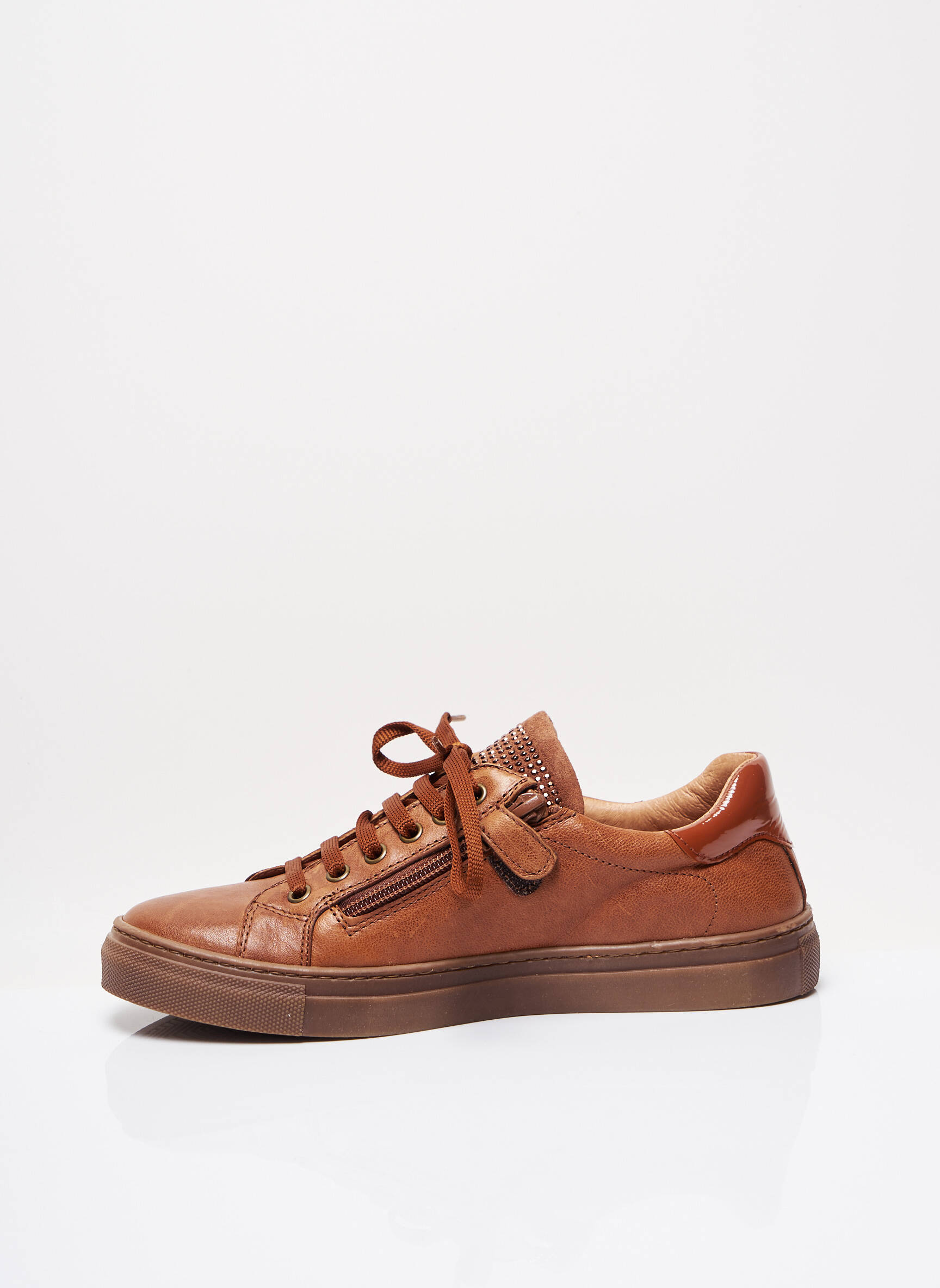 Fr Baskets Femme couleur marron