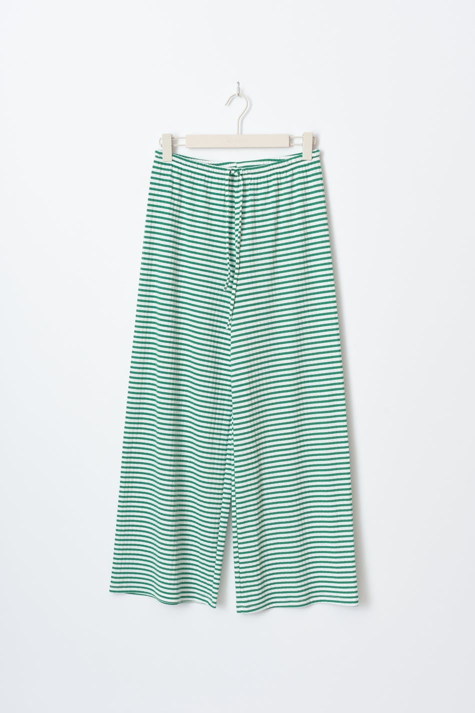 Striped soft trousers