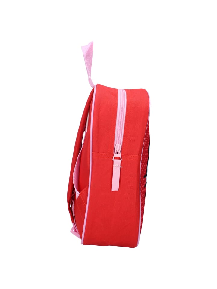 COFI 1453 Hello Kitty Rucksack –geräumigem Hauptfach und verstellbaren in Rot günstig kaufen 29 x 22 cm