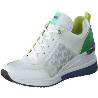 Michael Kors Georgie Trainer Sneaker in weiß