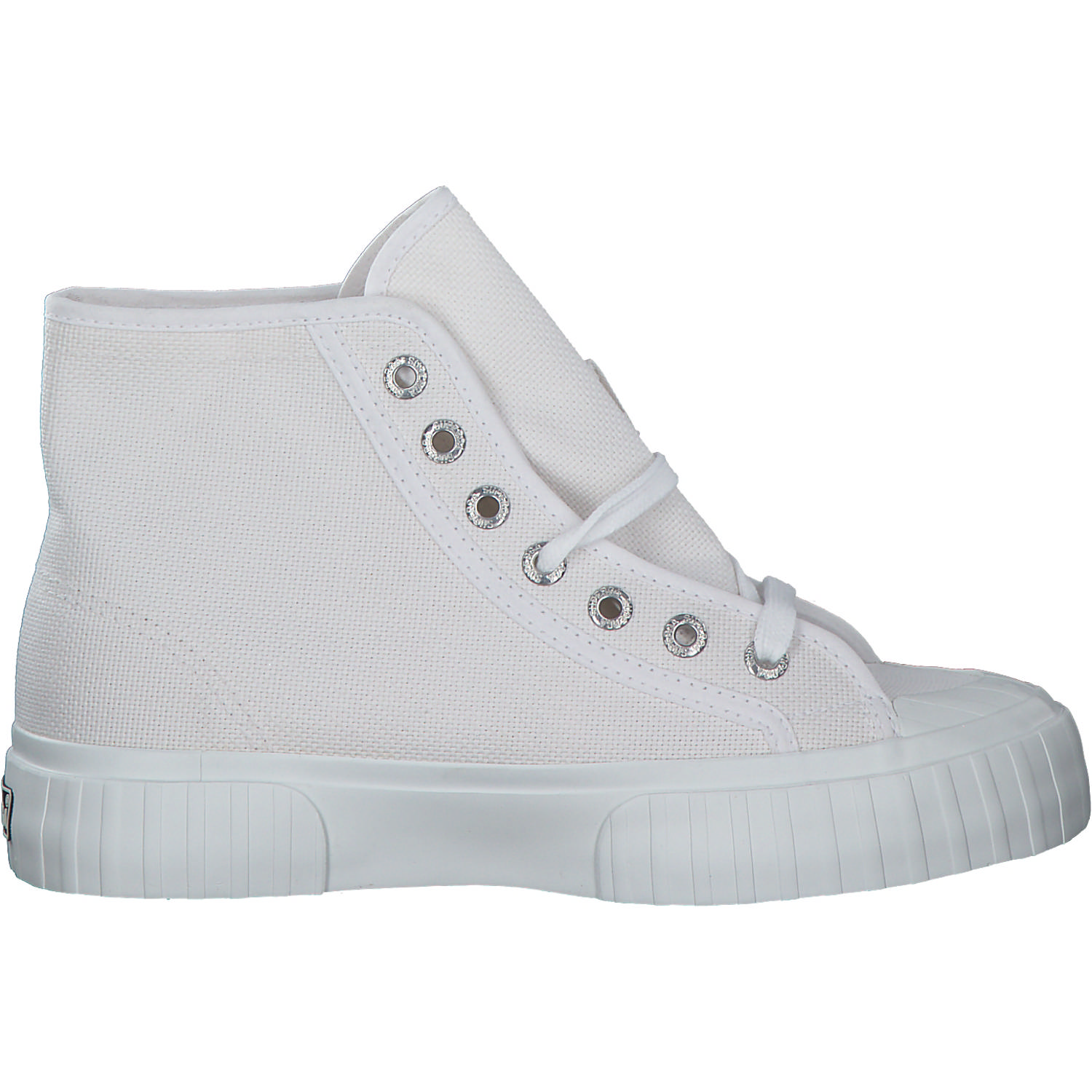 Superga 2696 Stripe S112I9W, Sneakers High, Damen, Weiß