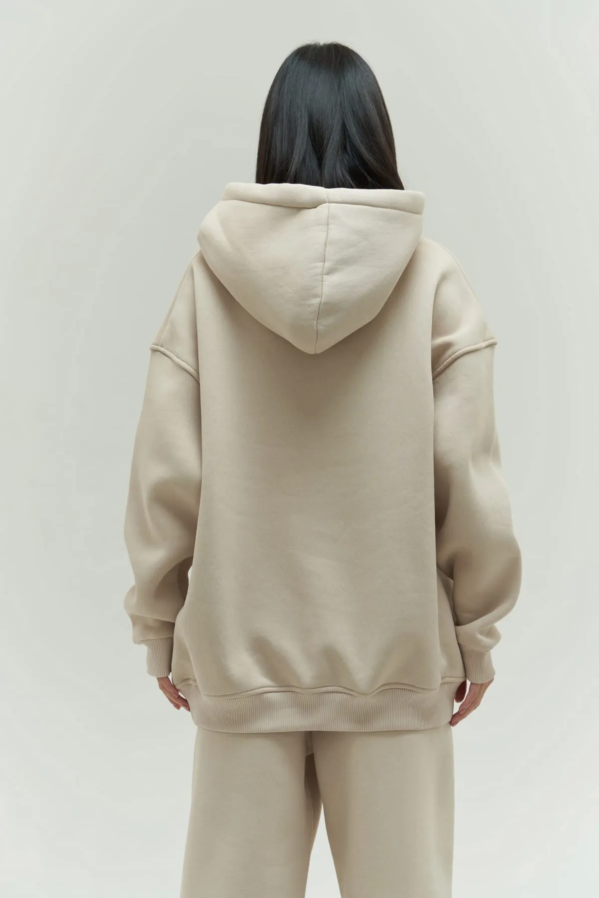 MAİ COLLECTİON  Trainingsanzug - Ecru - Oversized