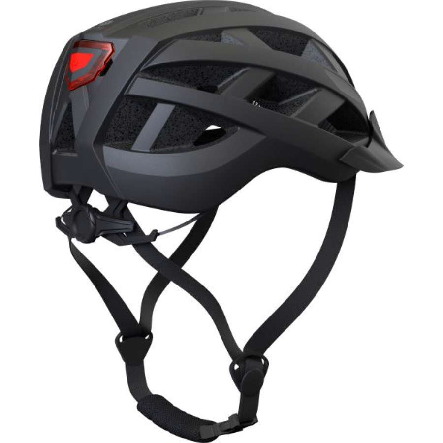 Fahrradhelm, Größe L, mit LED-Rücklicht, 1 Stück - ATU