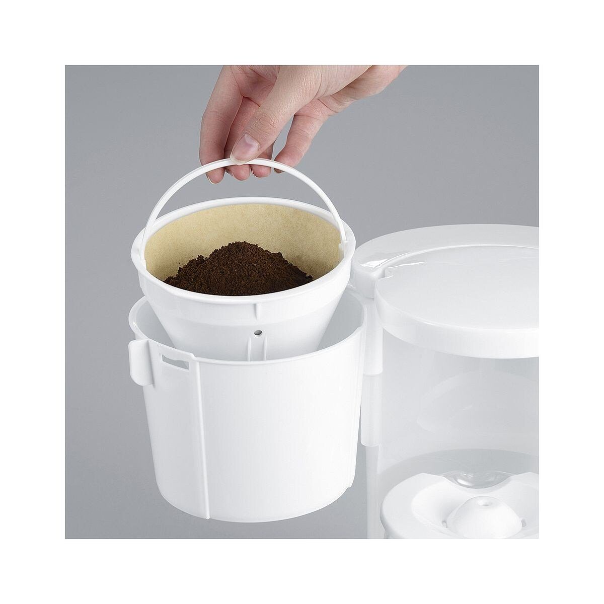 Severin Filterkaffeemaschine KA 4478, 1.4l Kaffeekanne, 1x4, mit Glaskanne, bis 10 Tassen, 800 Watt