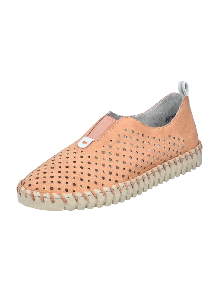 rieker Hochfront Slipper in Orange günstig kaufen