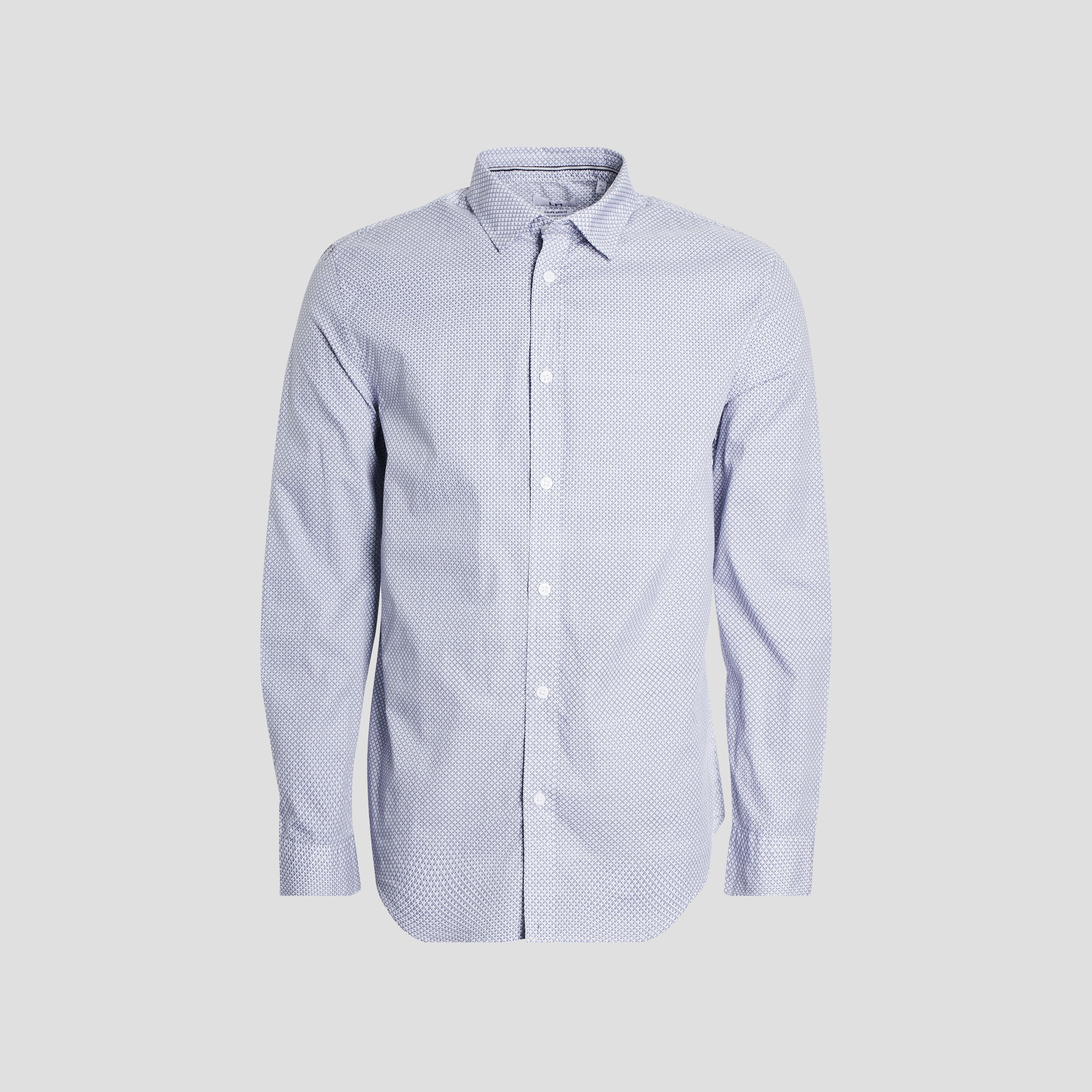 Chemise droite manches longues ecru homme | La Halle