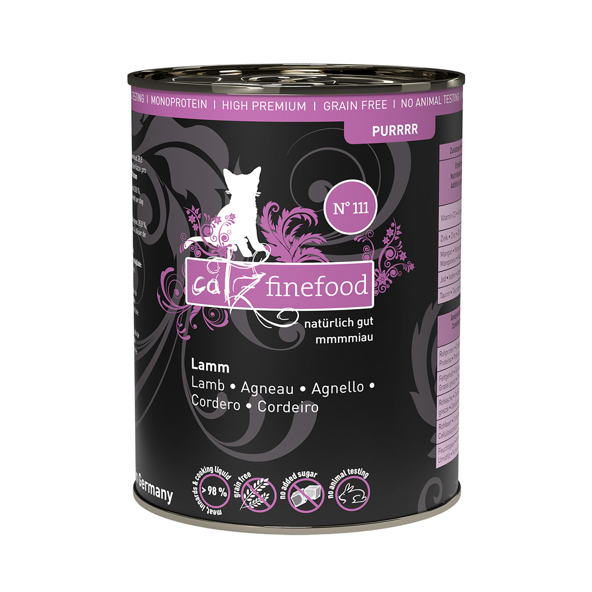 catz finefood Purrrr No.111 Lamm günstig kaufen bei ZooRoyal