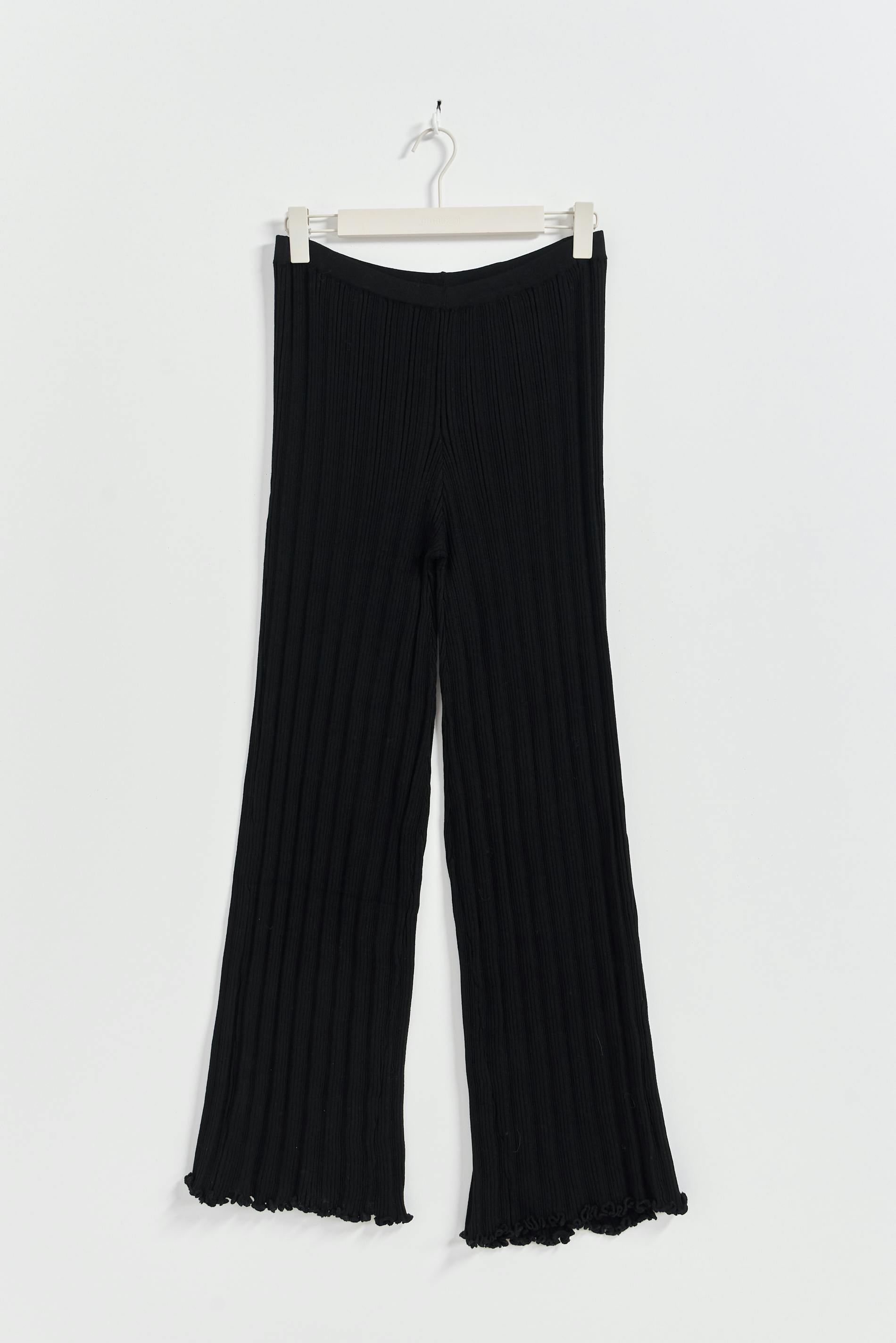 Knitted babylock trousers